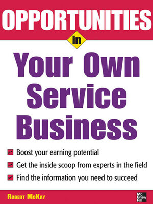 cover image of Opportunities in Your Own Service Business